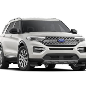 xe ford explorer màu trắng